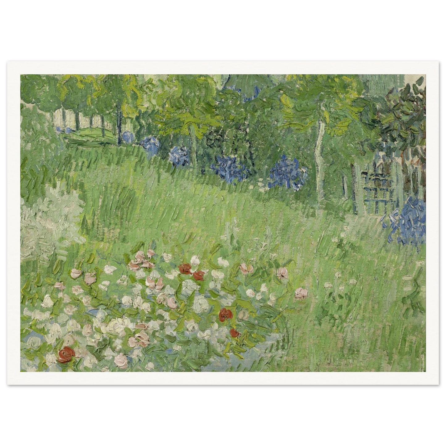 Daubigny’s garden Art Print | Vincent van Gogh-Quipham Collections