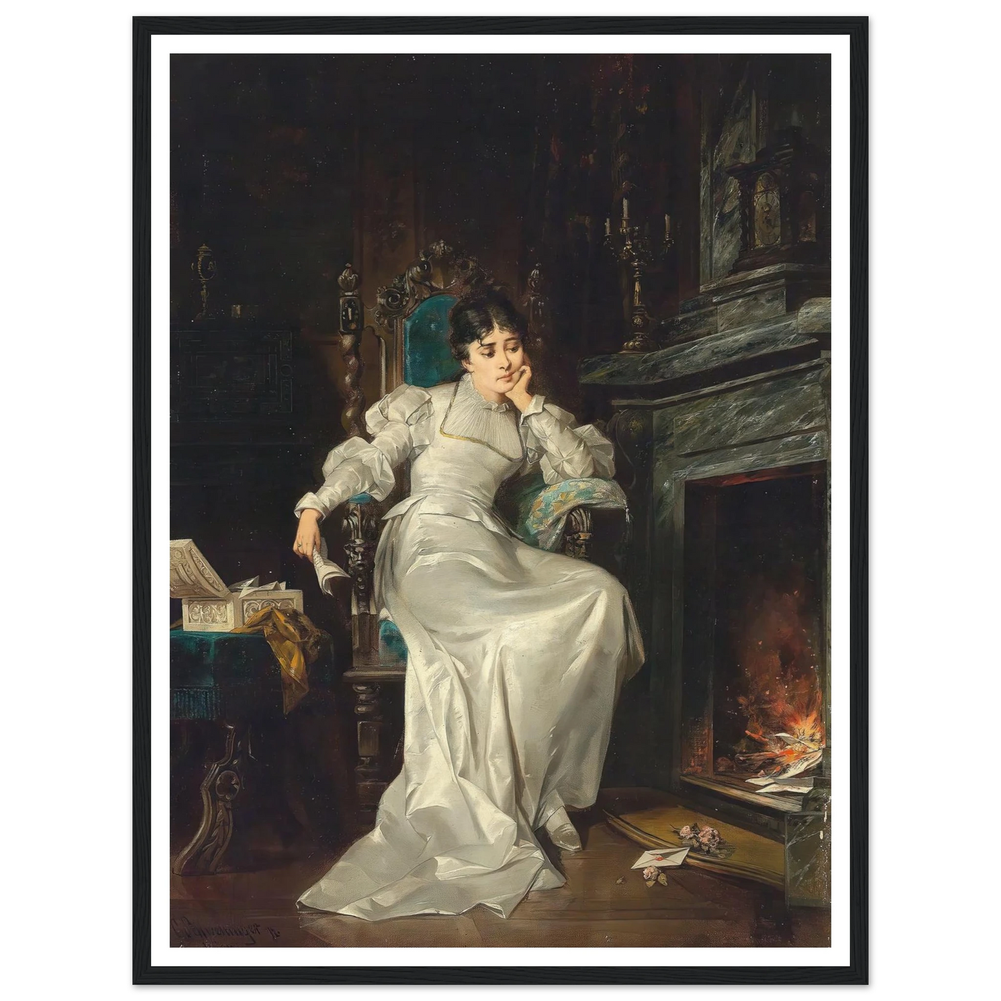 Verlorene Liebe Art Print | Carl Schweninger Jr-Quipham Collections