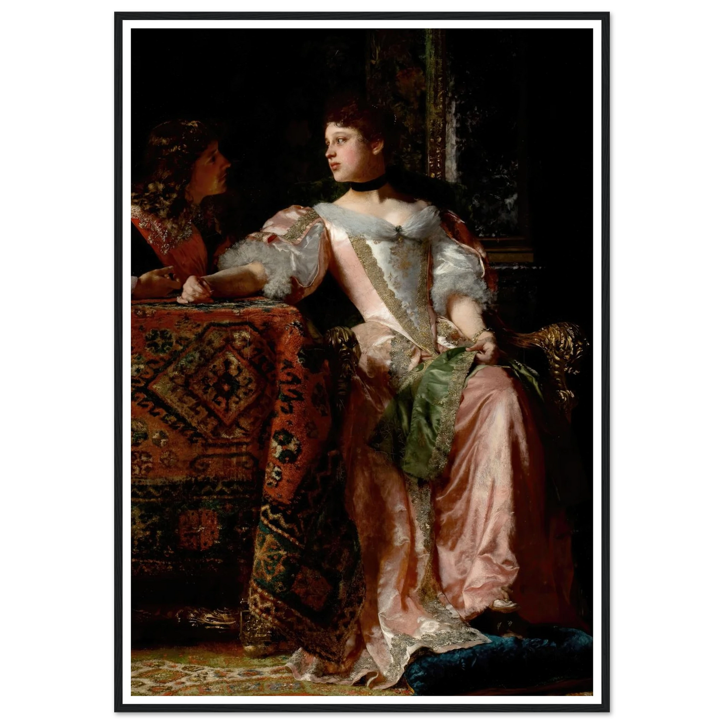 The Proposal (1891) Art Print | Wladyslaw Czachorski-Quipham Collections