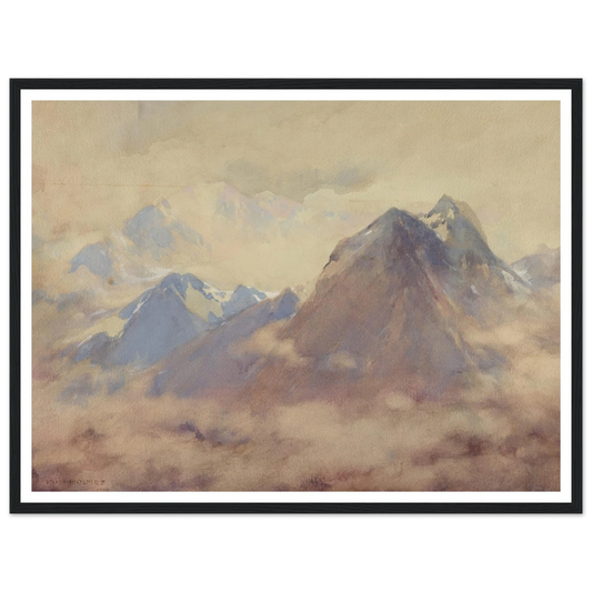 The Almighty’s Own, An Impression Of The High Andes (1910) Art Print | William Henry Holmes-Quipham Collections