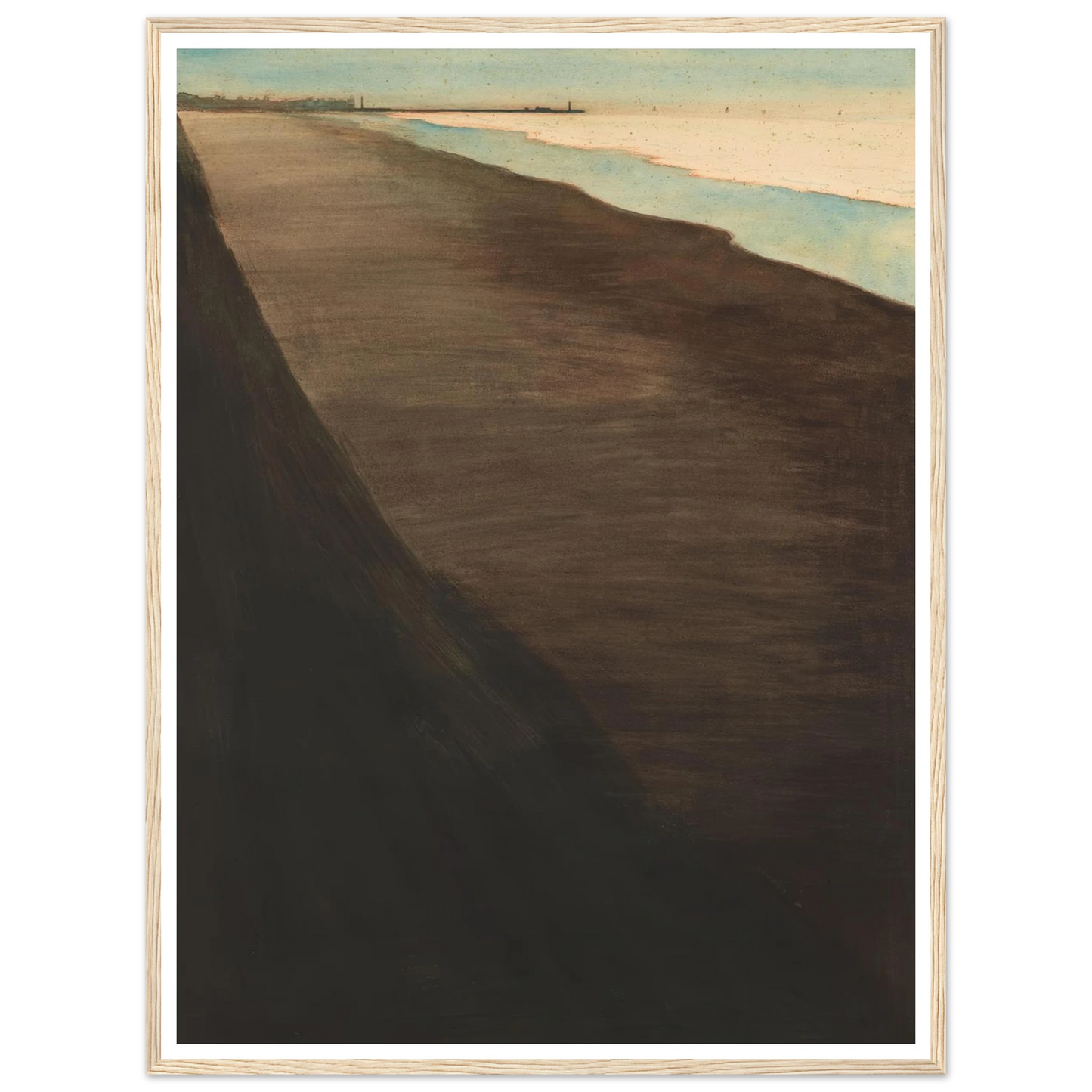 Het strand (1908) Art Print | Leon Spilliaert-Quipham Collections
