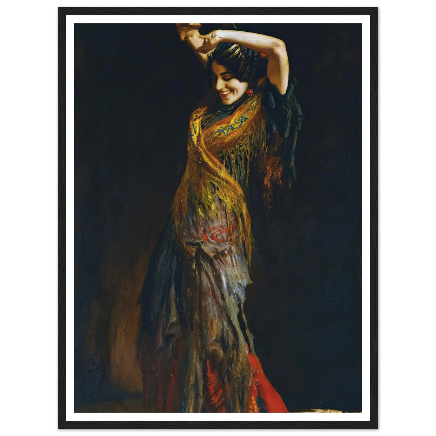 The Flamenco Dancer Art Print | Leopold Schmutzler-Quipham Collections