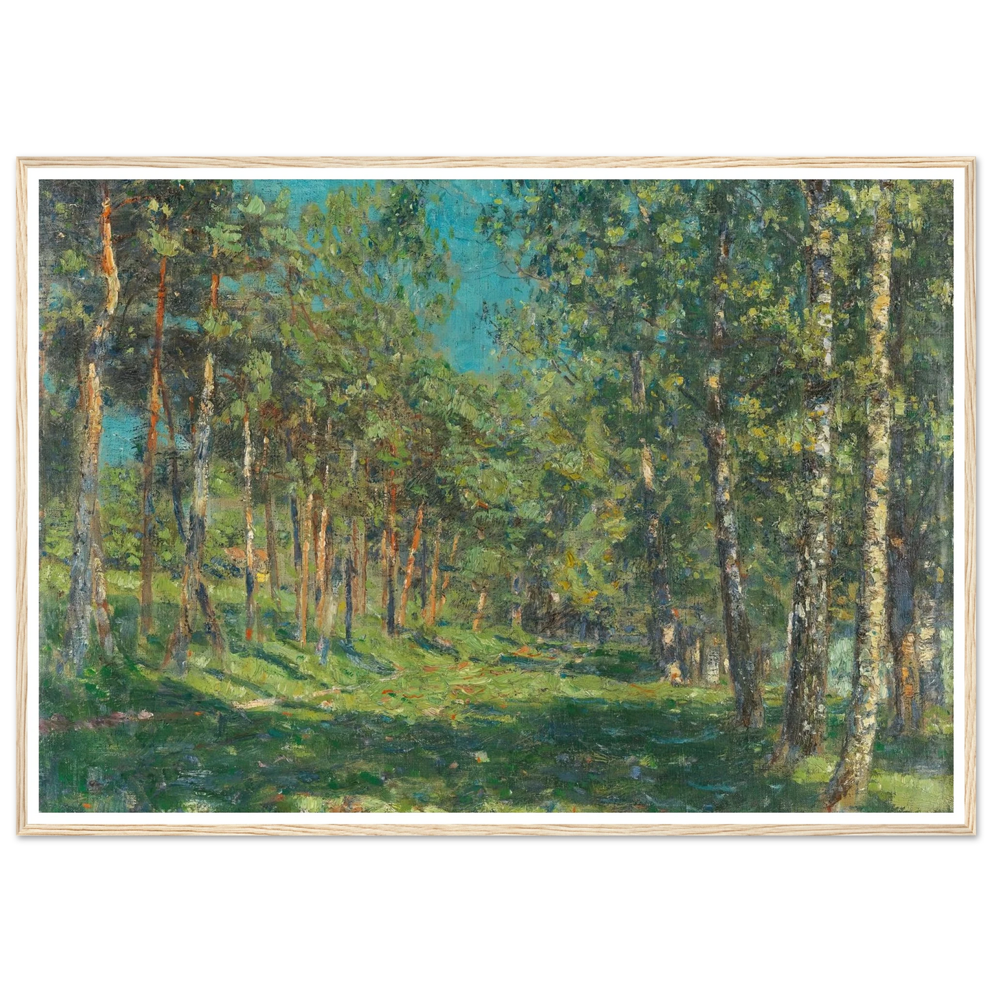 Forest (1900) Art Print | Christian Rohlfs-Quipham Collections