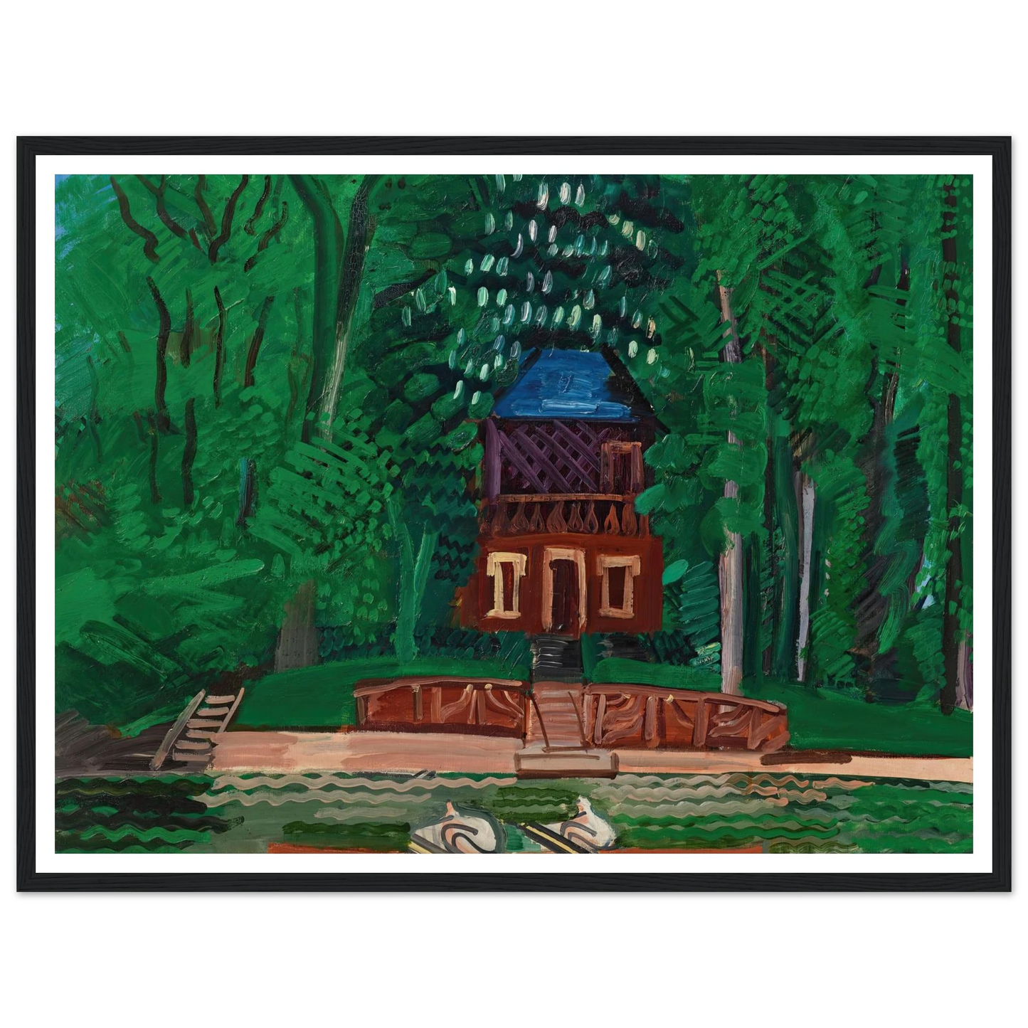 Les canotiers sur la Marne (circa 1922-1925) Art Print | Raoul Dufy-Quipham Collections