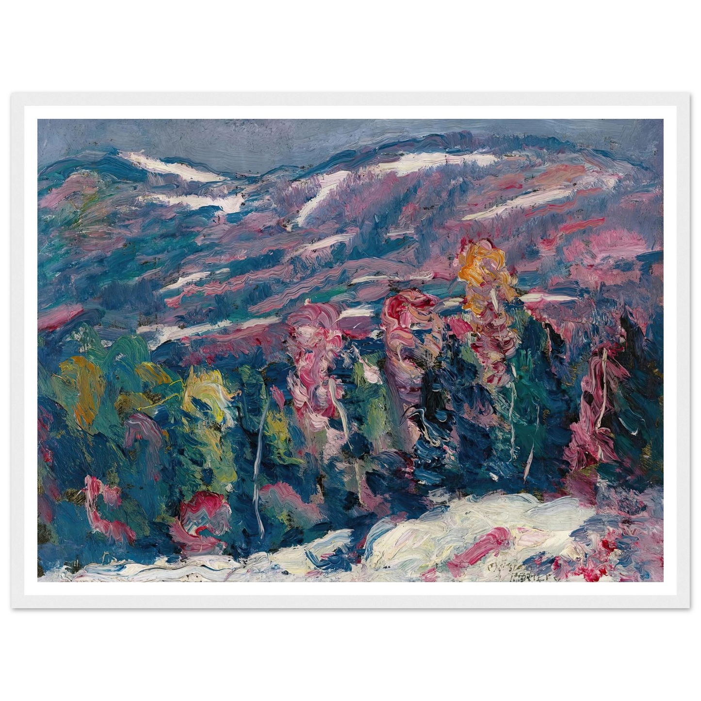 Song Of Winter Art Print | Marsden Hartley-Quipham Collections