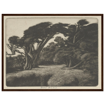 Cypress Bower (1920) Art Print | Ernest Haskell-Quipham Collections