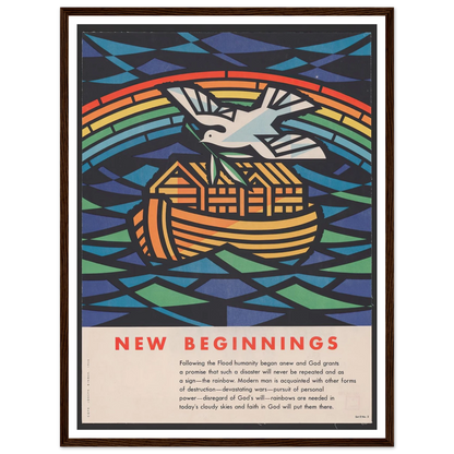 New beginnings (1955) Art Print | Joseph Binder-Quipham Collections