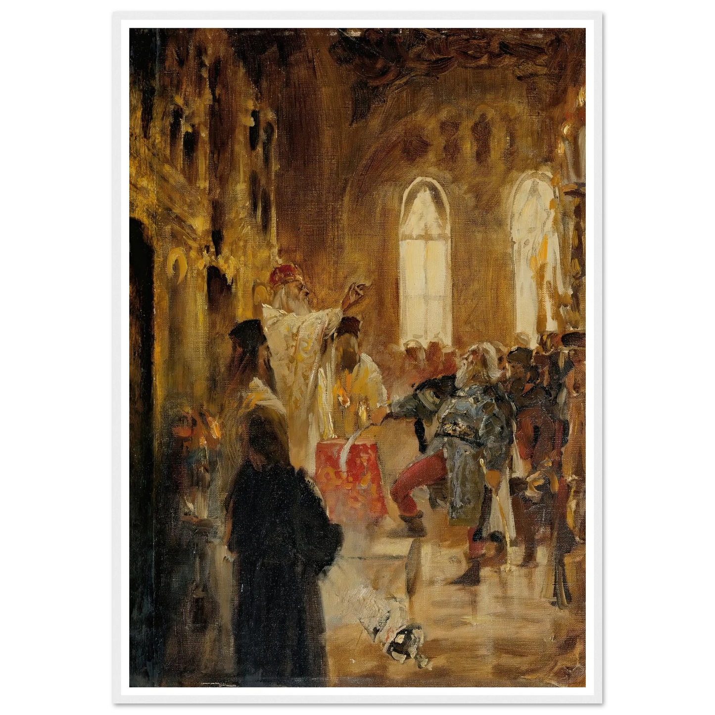 Krönungsszene Art Print | Jan Matejko-Quipham Collections