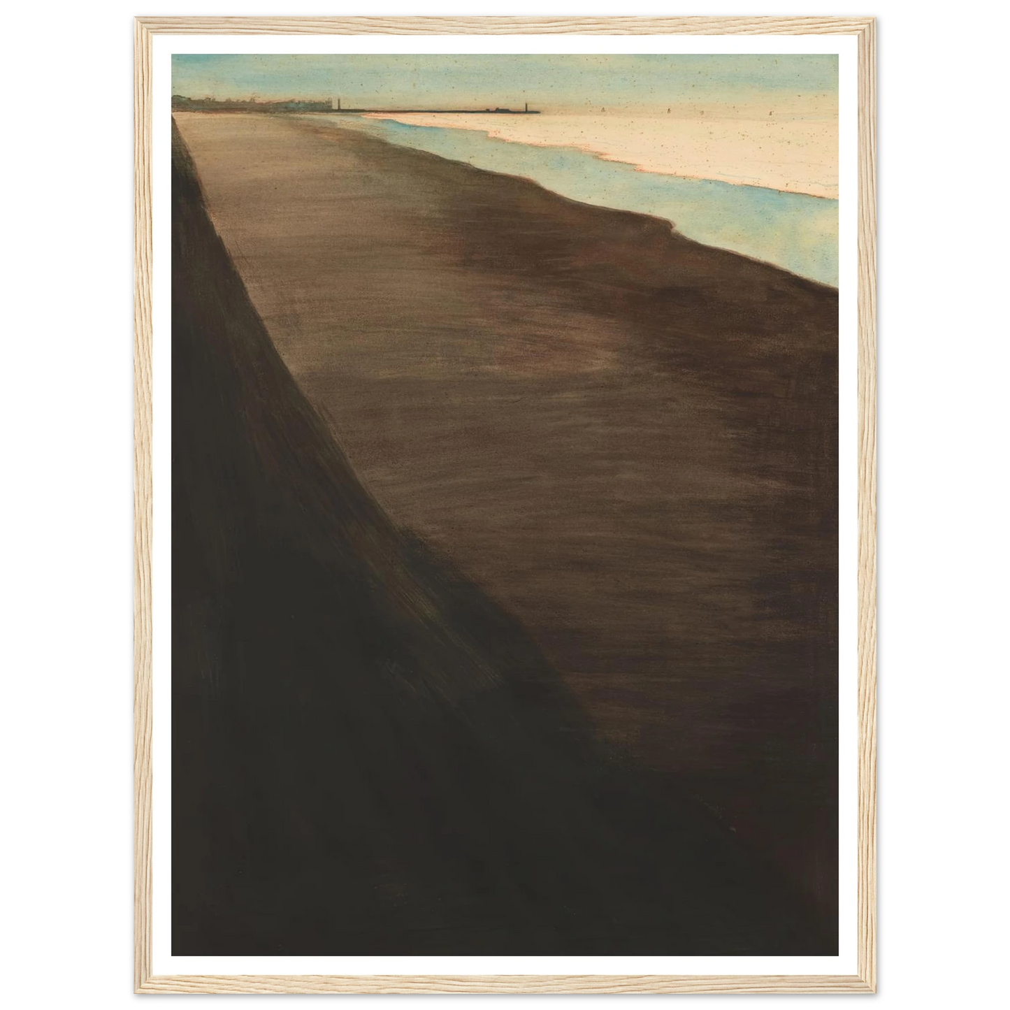 Het strand (1908) Art Print | Leon Spilliaert-Quipham Collections