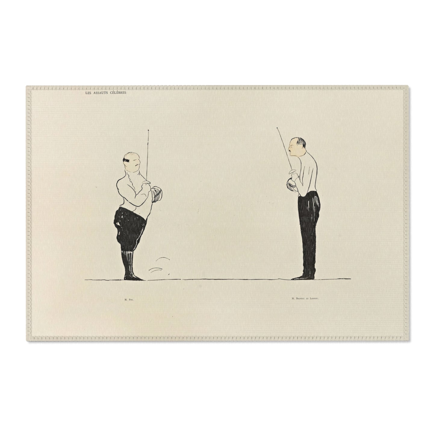 70 dessins de Cappiello Pl.52 (1905) Rug | Leonetto Cappiello-Quipham Collections