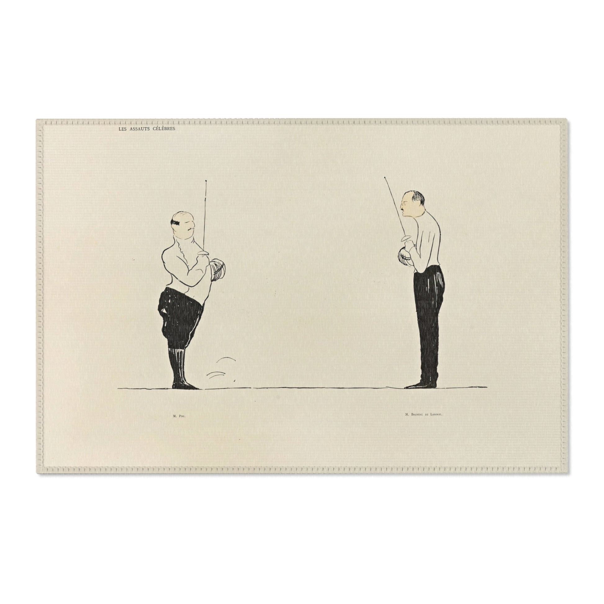 70 dessins de Cappiello Pl.52 (1905) Rug | Leonetto Cappiello-Quipham Collections