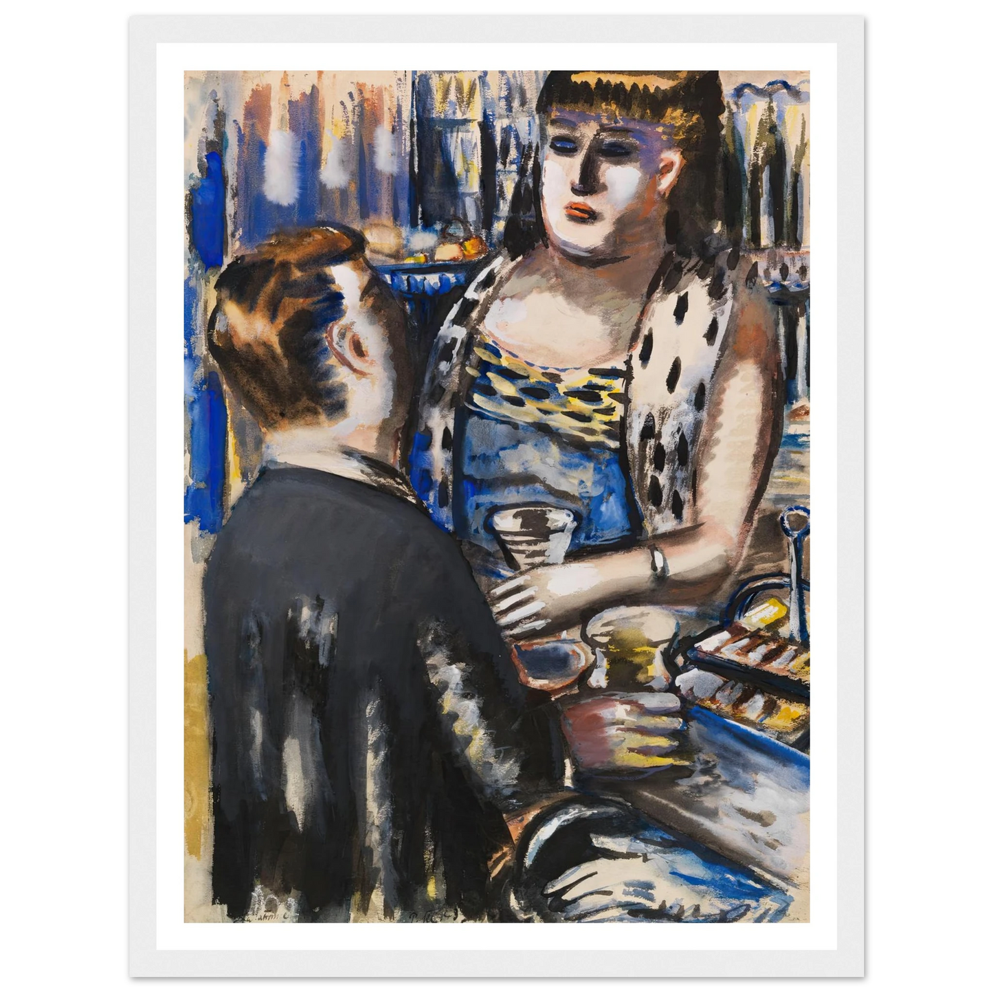 La Patronne (1943-1946) Art Print | Paul Kleinschmidt-Quipham Collections
