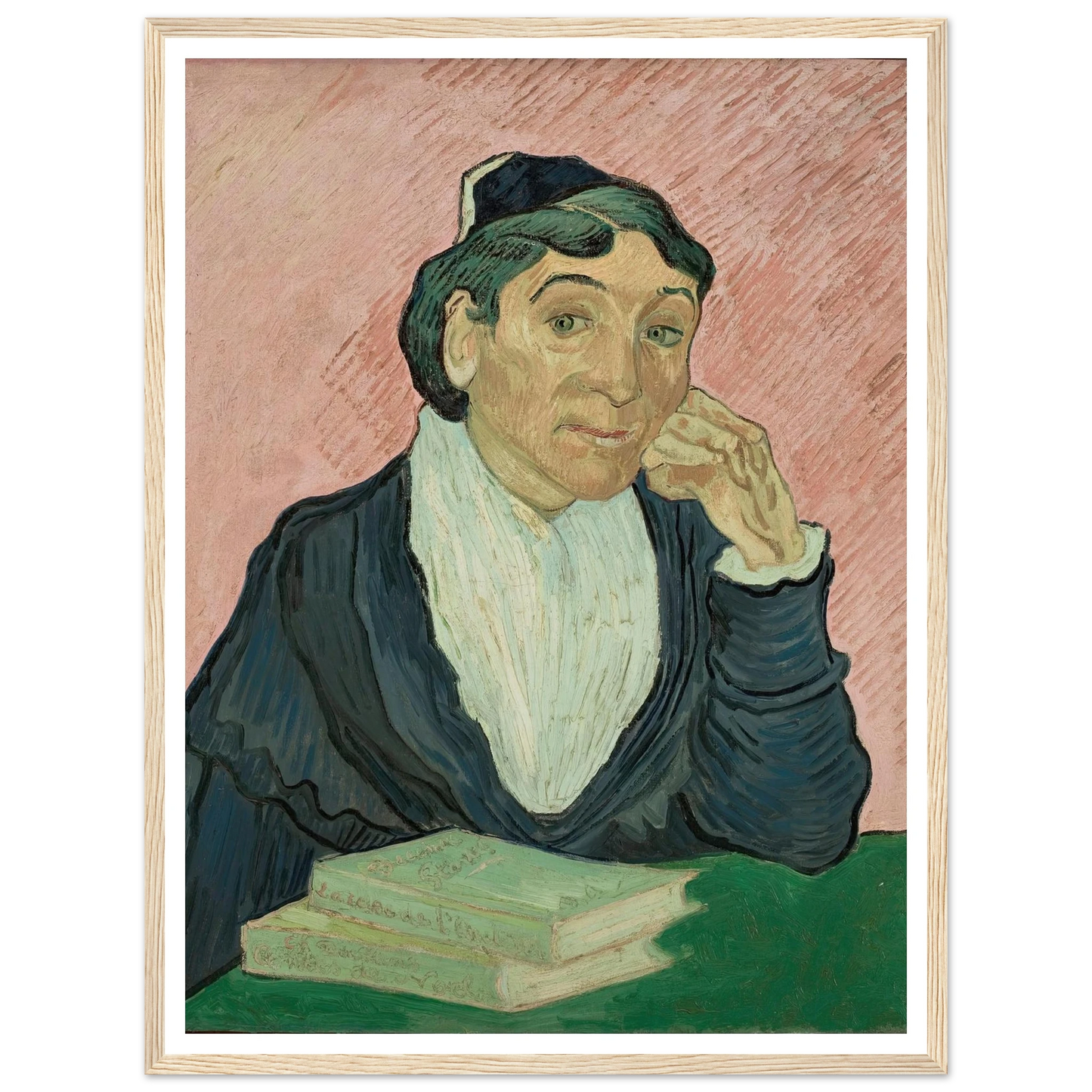 The Woman from Arles (1890) Art Print | Vincent van Gogh-Quipham Collections