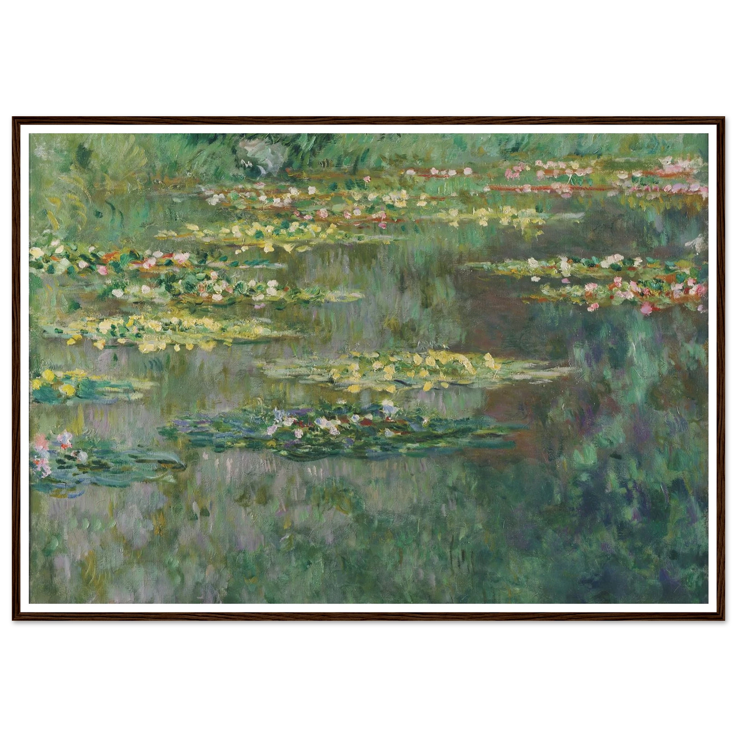 Le Bassin des Nympheas (1904) Art Print | Claude Monet-Quipham Collections