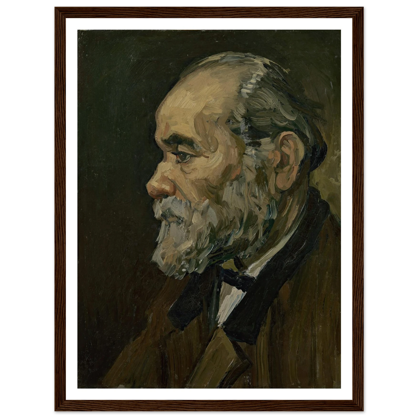 Portrait of an old man (1885) Art Print | Vincent van Gogh-Quipham Collections