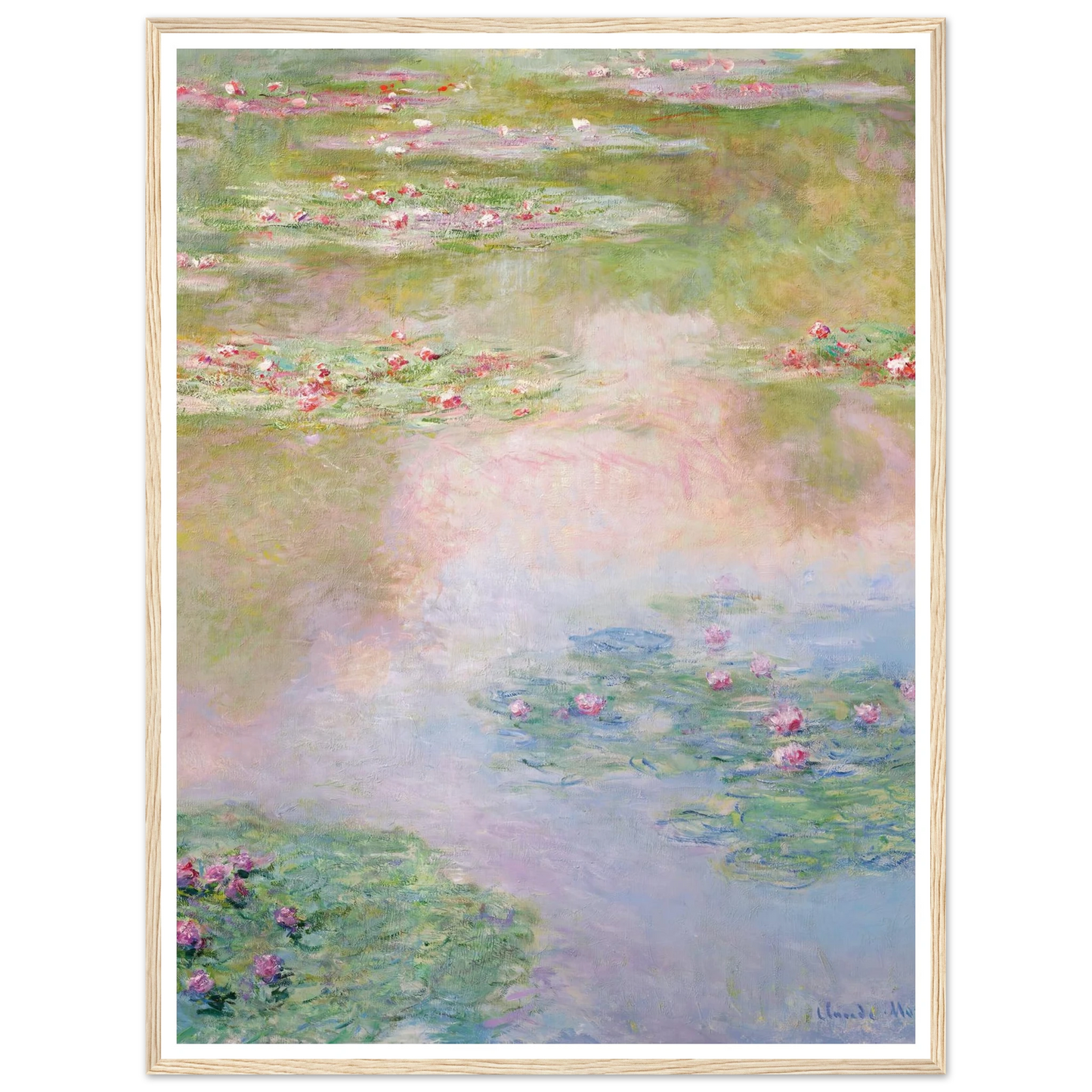 Nymphéas (1907) Art Print | Claude Monet-Quipham Collections
