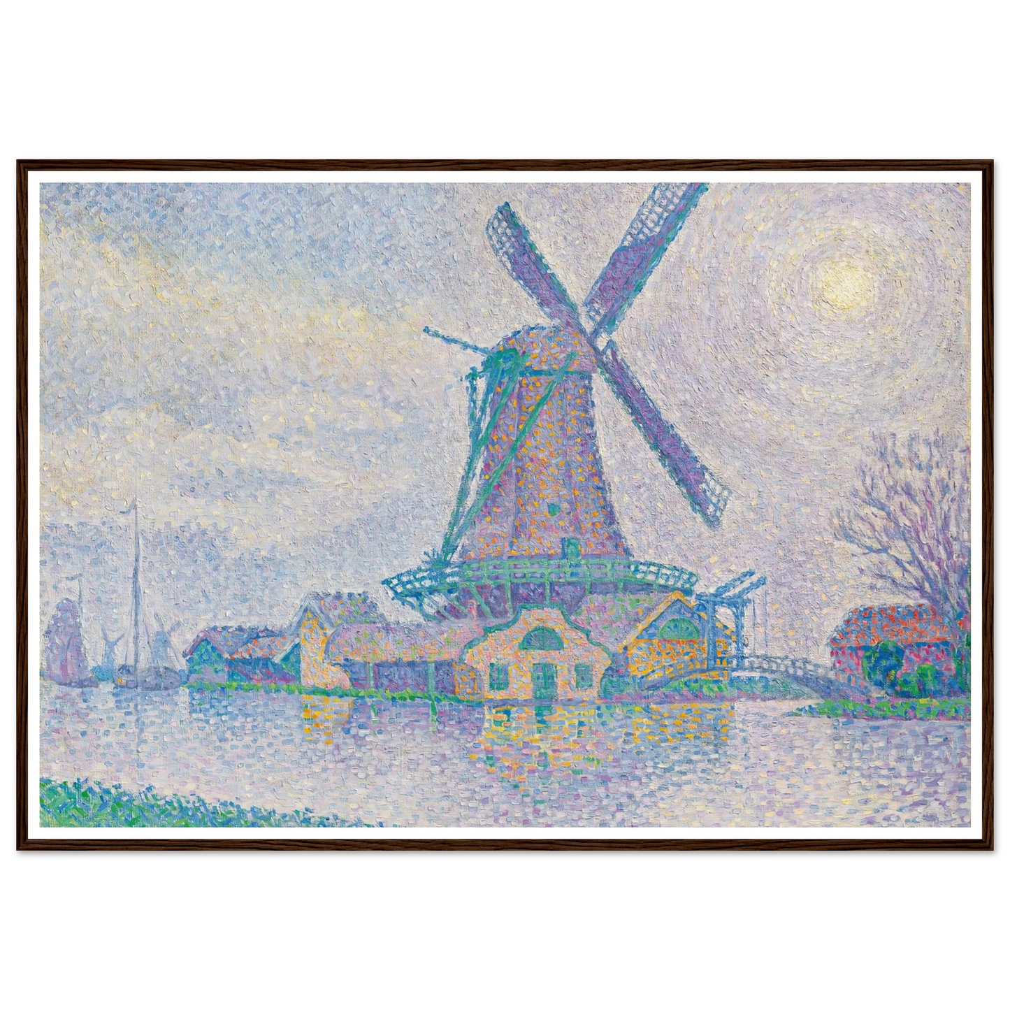 Moulin d’Edam (1896) Art Print | Paul Signac-Quipham Collections