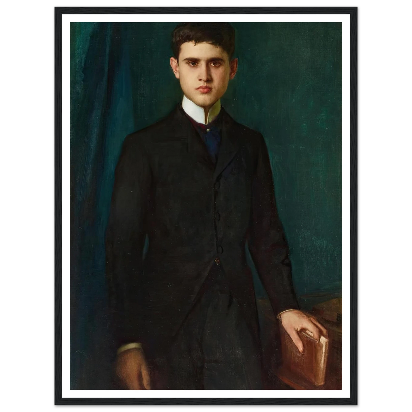 Portrait of Joannes de Stuers at 20 years old (1897) Art Print | Pascal Adolphe Jean Dagnan Bouveret-Quipham Collections