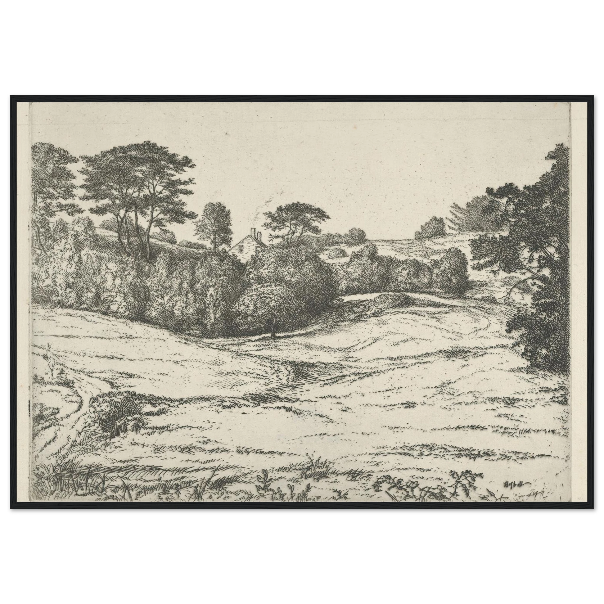 Dromore Vale (1900-1925) Art Print | Ernest Haskell-Quipham Collections