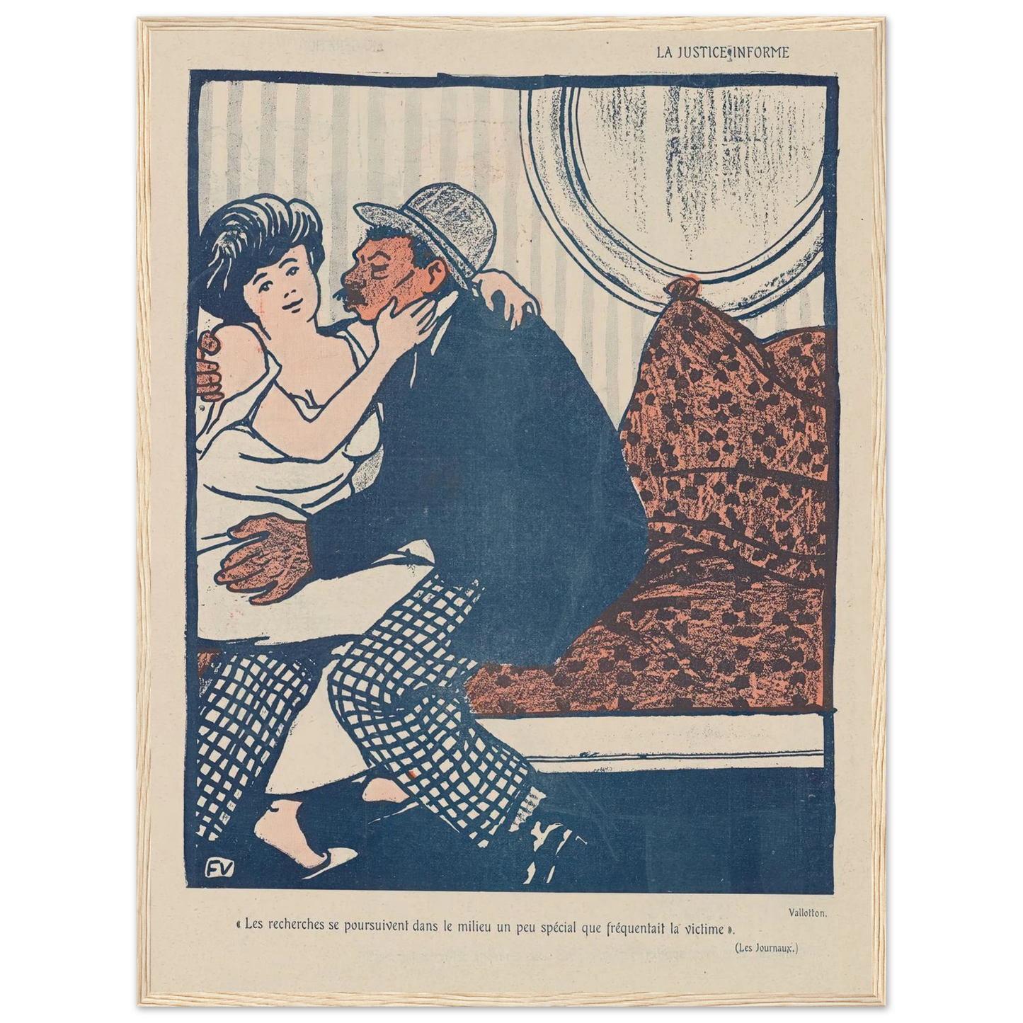 10 octobre 1903. Art Print | Felix Vallotton-Quipham Collections