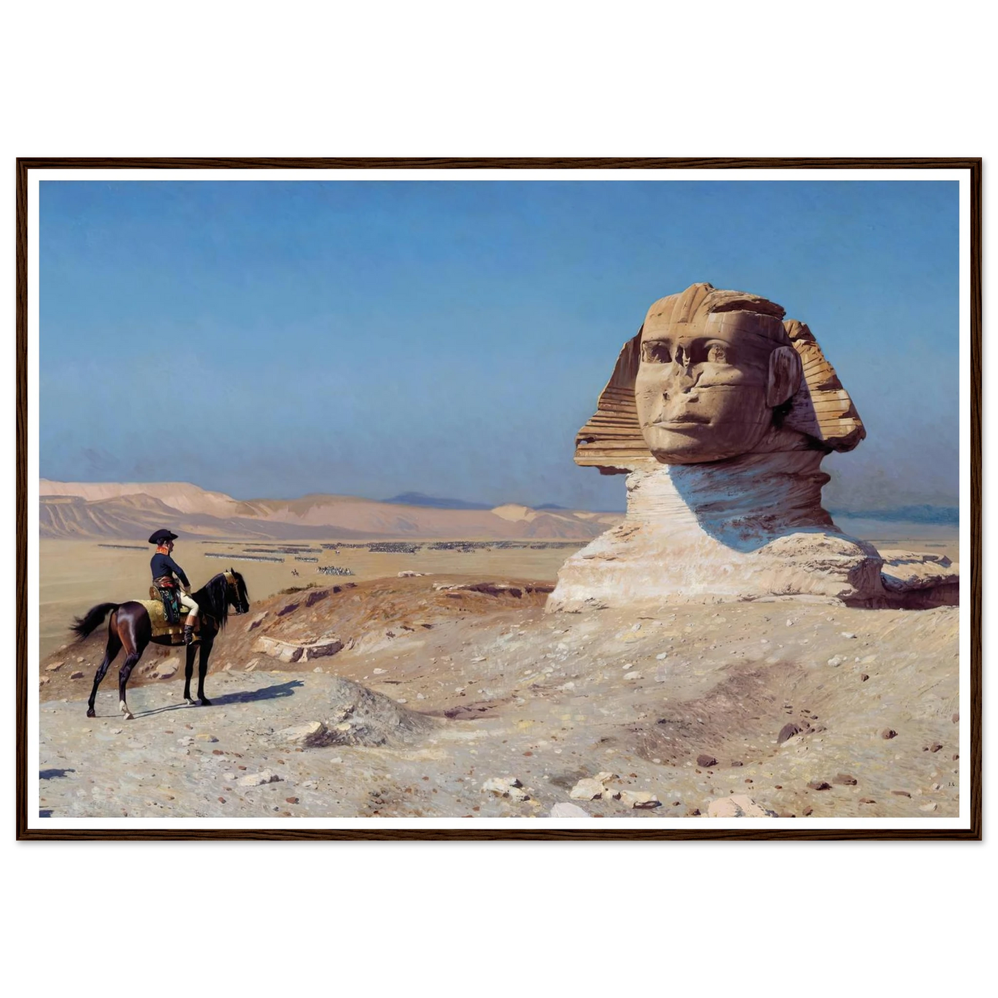 Bonaparte Before the Sphinx (1886) Art Print | Jean Leon Gerome-Quipham Collections