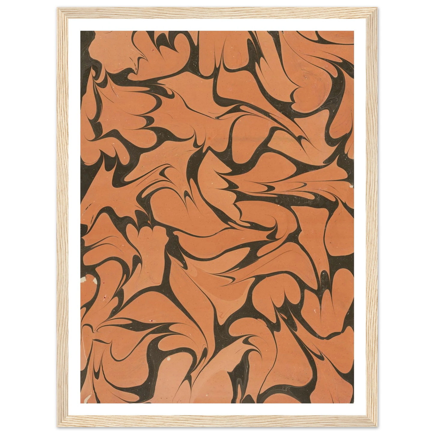 Gezogenes Marmorpapier (1909) Art Print | Franz Weisse-Quipham Collections