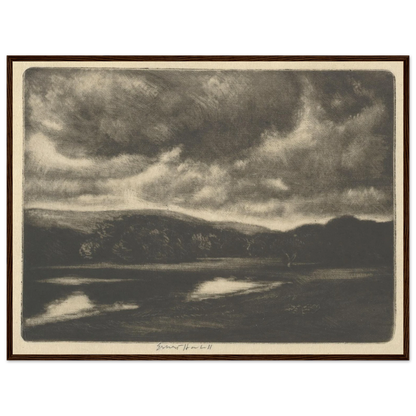 Evening Shadows (1919-1920) Art Print | Ernest Haskell-Quipham Collections