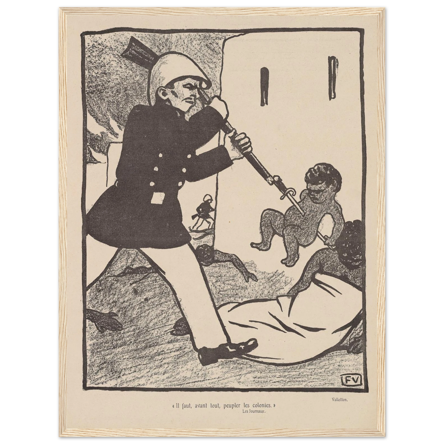 11 juillet 1903 Art Print | Felix Vallotton-Quipham Collections