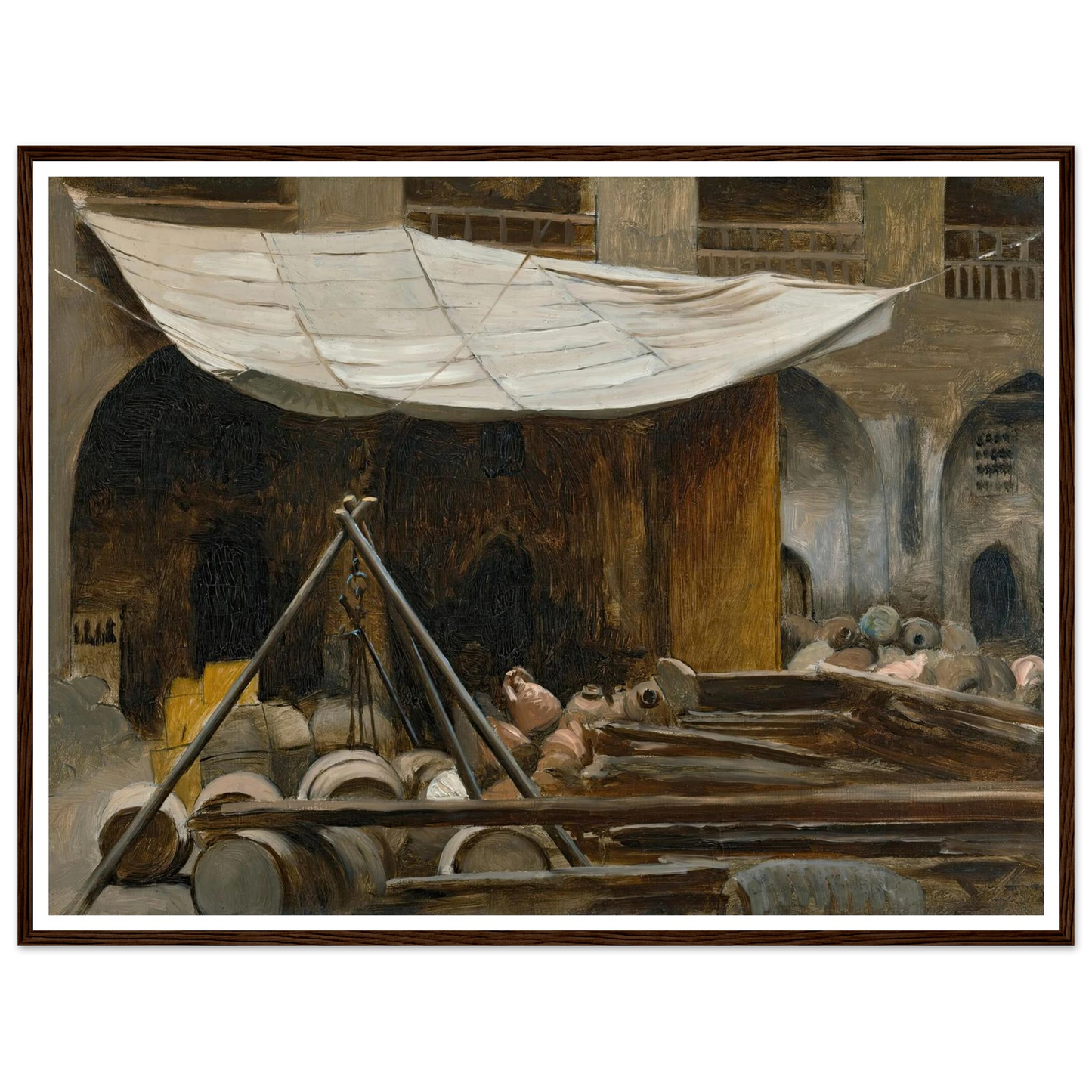 The Citadel, Acre Art Print | Jean Leon Gerome-Quipham Collections
