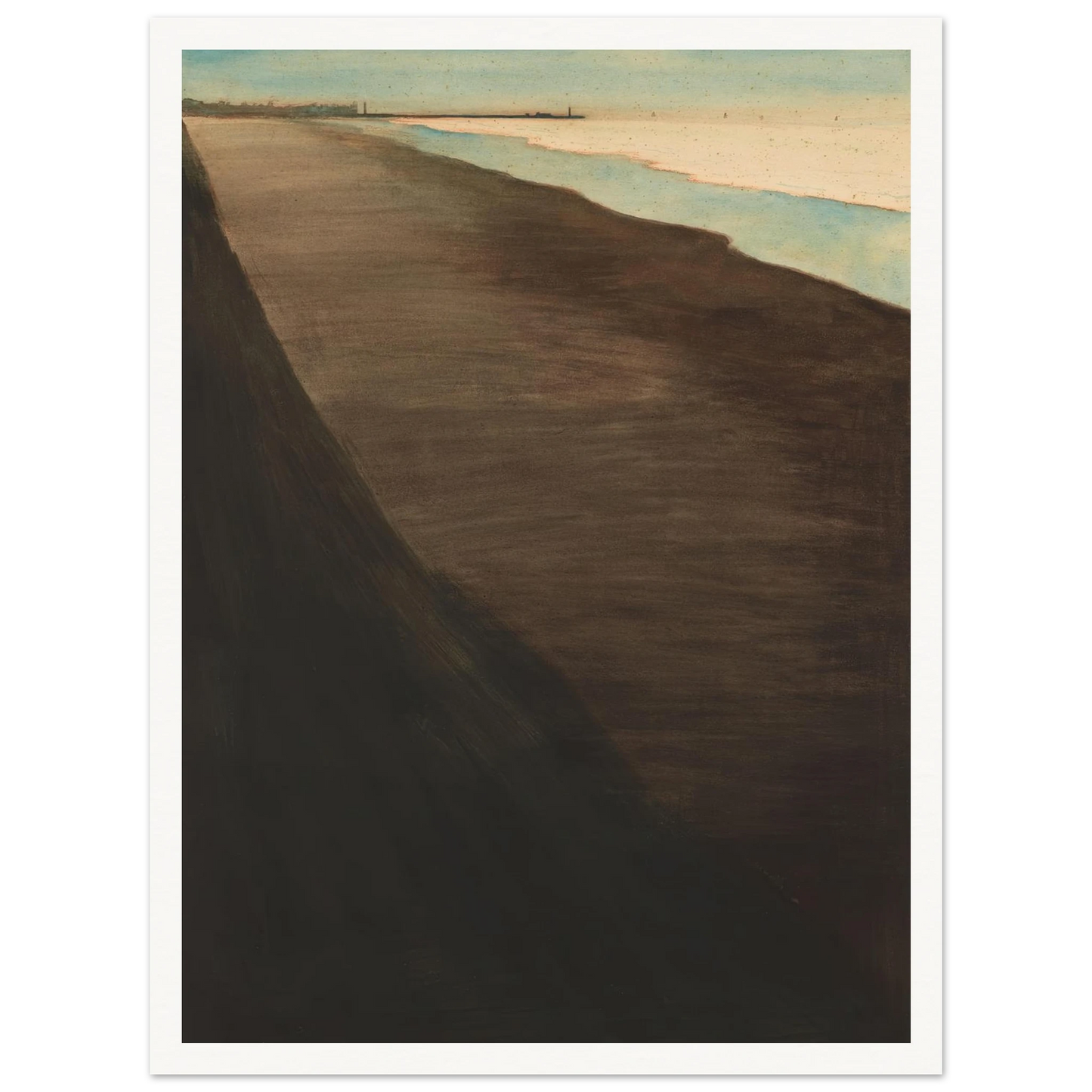 Het strand (1908) Art Print | Leon Spilliaert-Quipham Collections