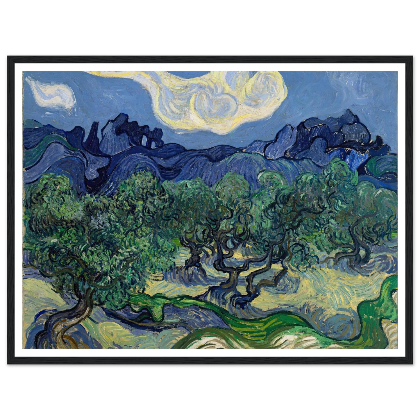 The Olive Trees (1889) Art Print | Vincent van Gogh-Quipham Collections