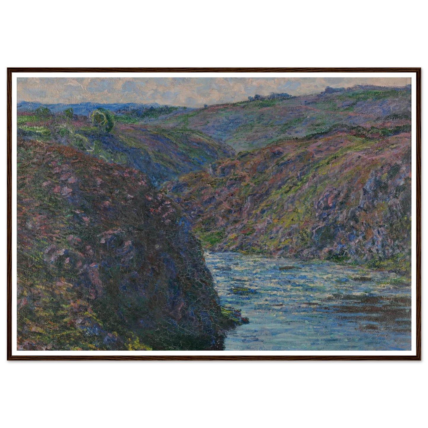 Les ravins de la Creuse (1889) Art Print | Claude Monet-Quipham Collections