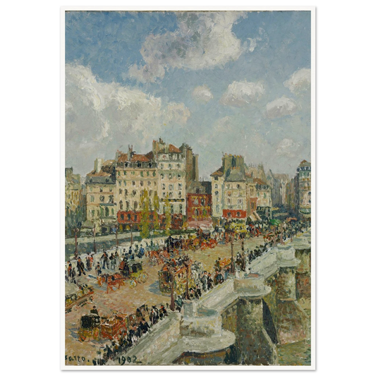 The Pont-Neuf Art Print | Camille Pissarro-Quipham Collections