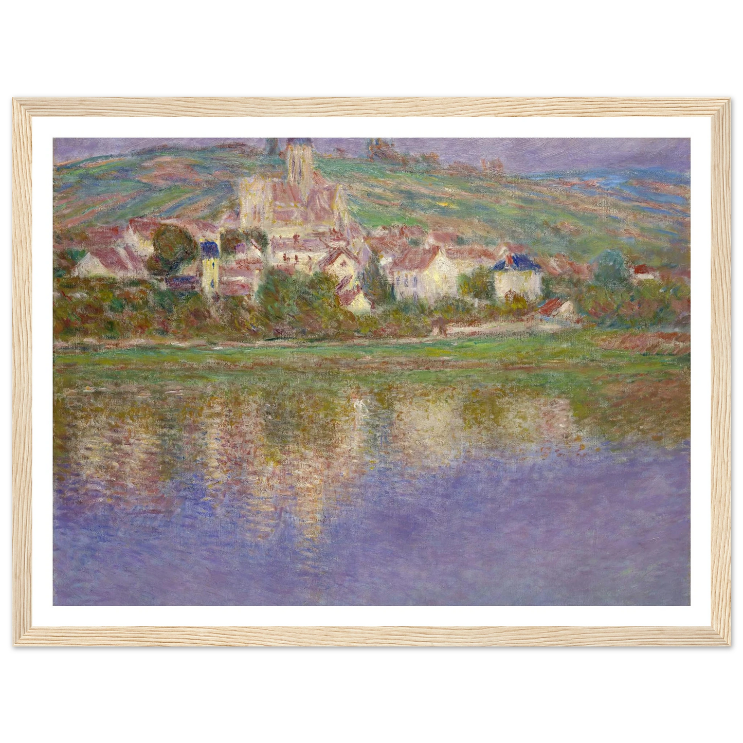 Vétheuil (1901) Art Print | Claude Monet-Quipham Collections