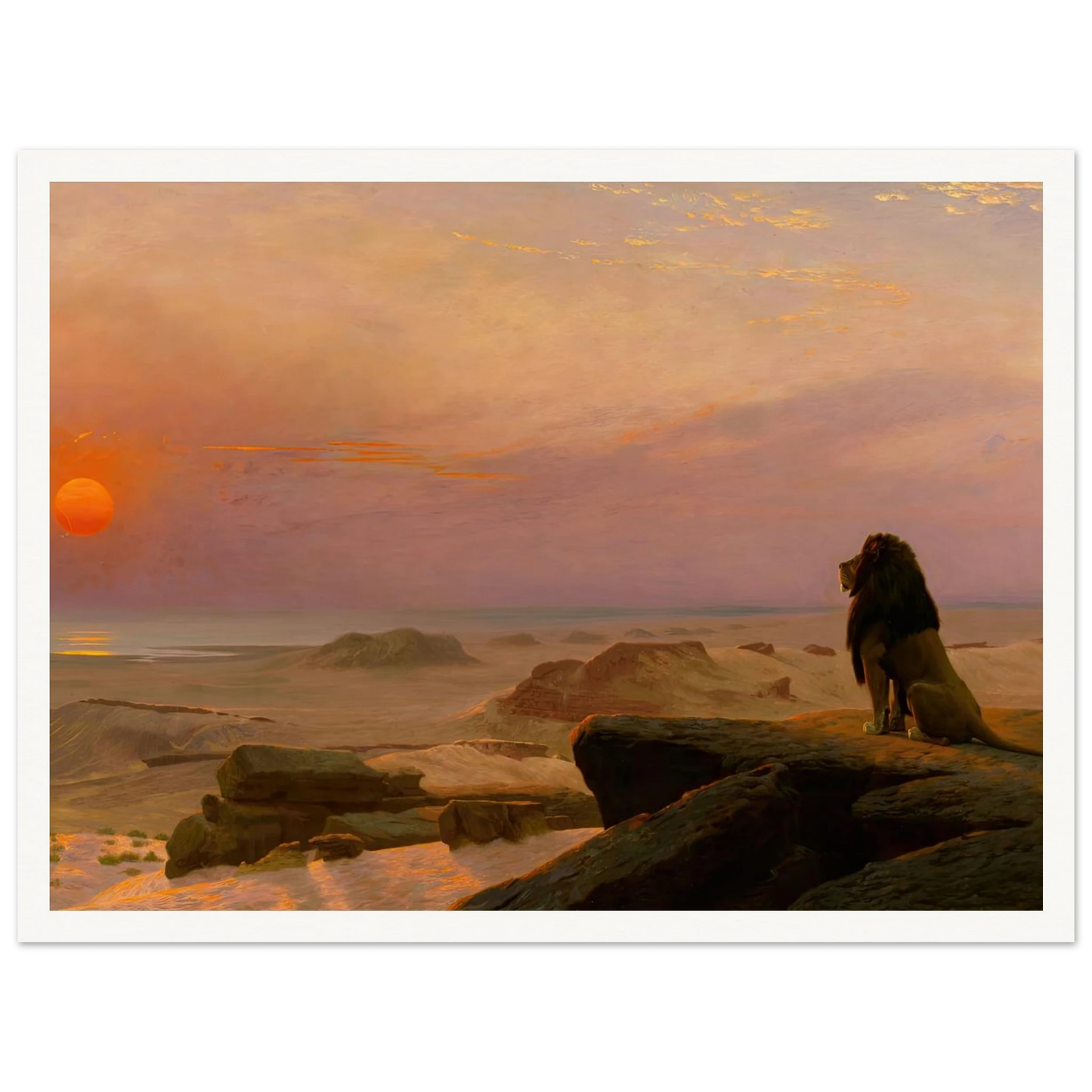 The Two Majesties (Les Deux Majestés) (1883) Art Print | Jean Leon Gerome-Quipham Collections