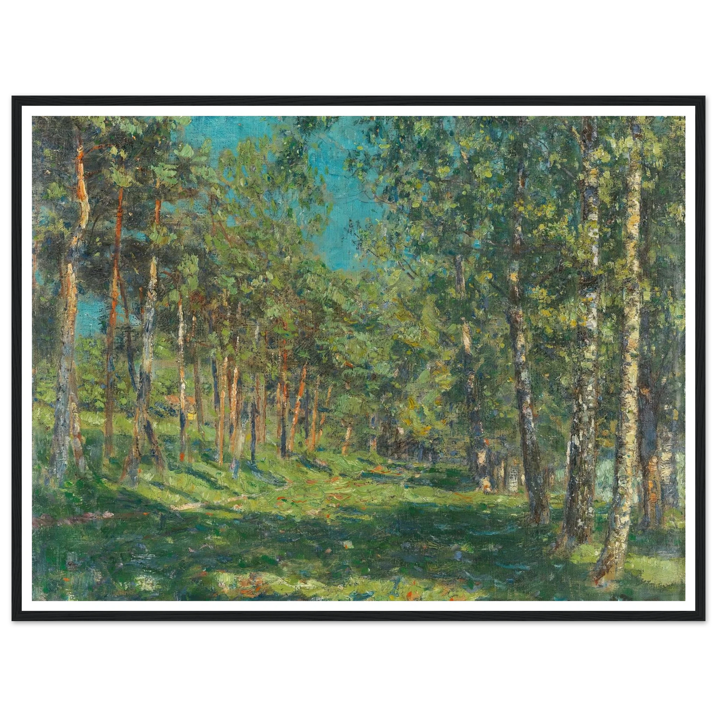 Forest (1900) Art Print | Christian Rohlfs-Quipham Collections