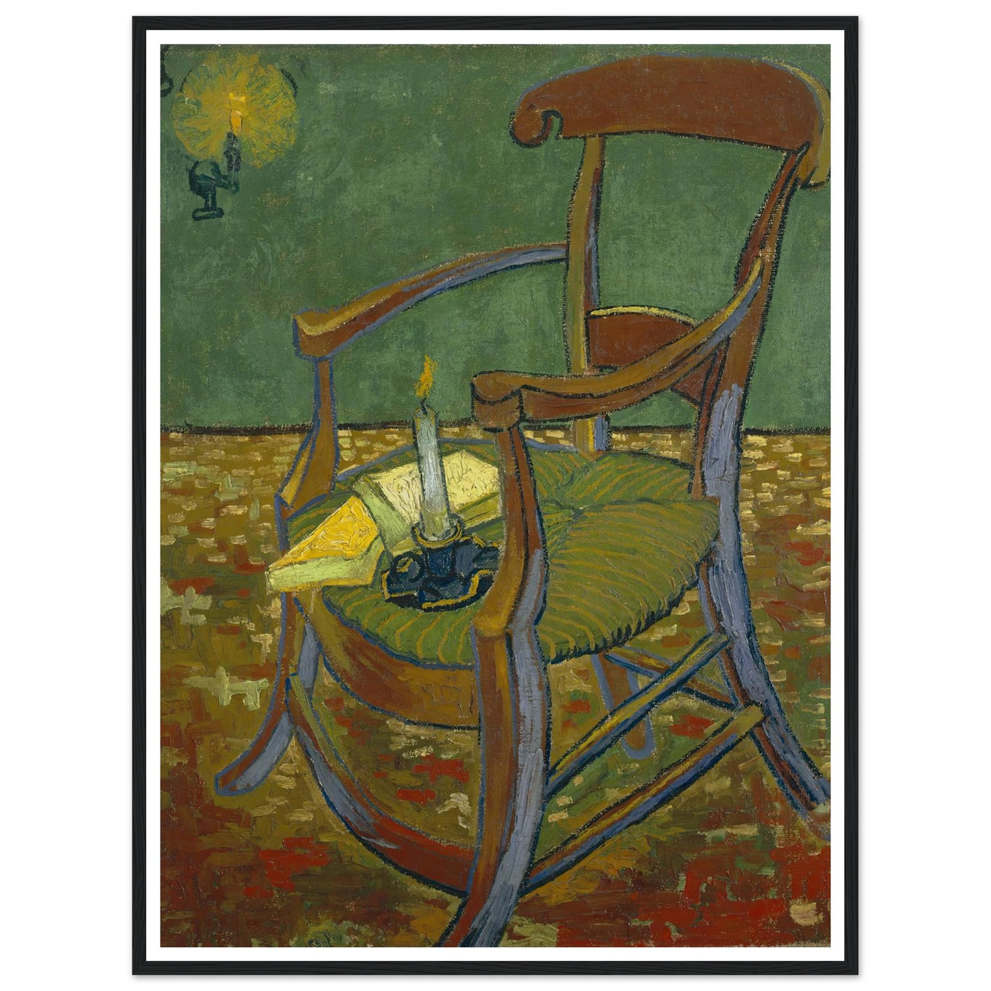 Gauguin’s Chair (1888) Art Print | Vincent van Gogh-Quipham Collections