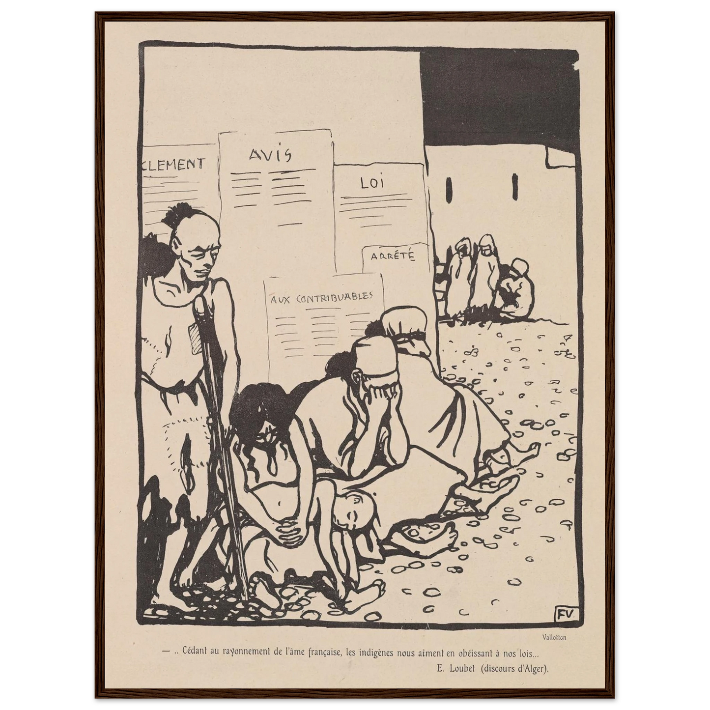 1er mai 1903 Art Print | Felix Vallotton-Quipham Collections