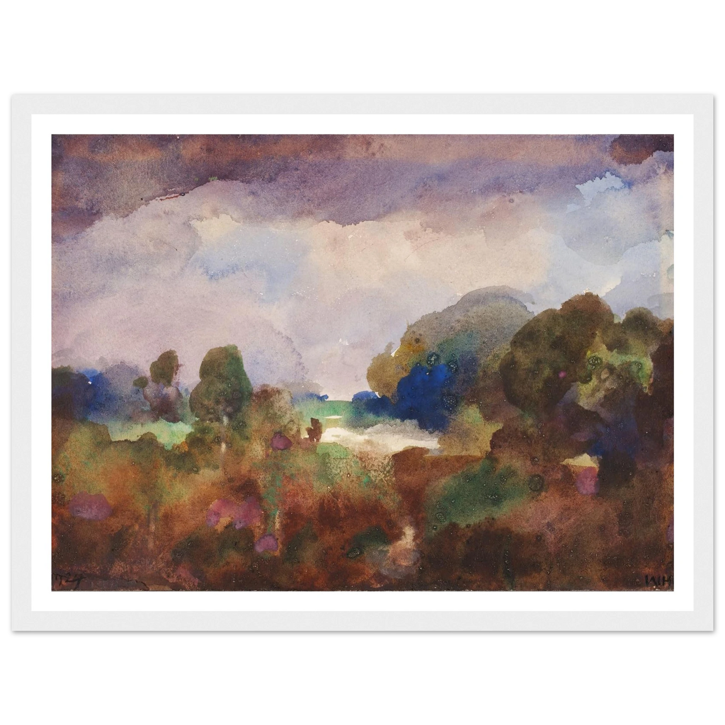 Playing With The Colours Art Print | William Henry Holmes-Quipham Collections
