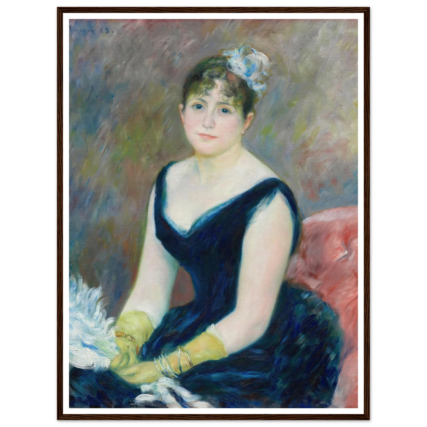 Madame Léon Clapisson (1883) Art Print | Pierre Auguste Renoir-Quipham Collections