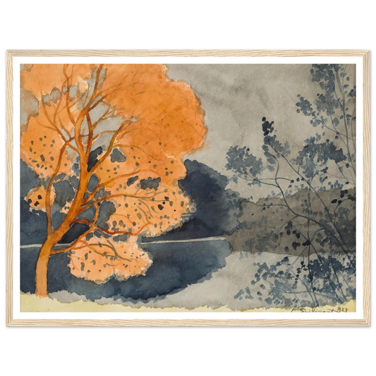 Etang en automne Art Print | Leon Spilliaert-Quipham Collections