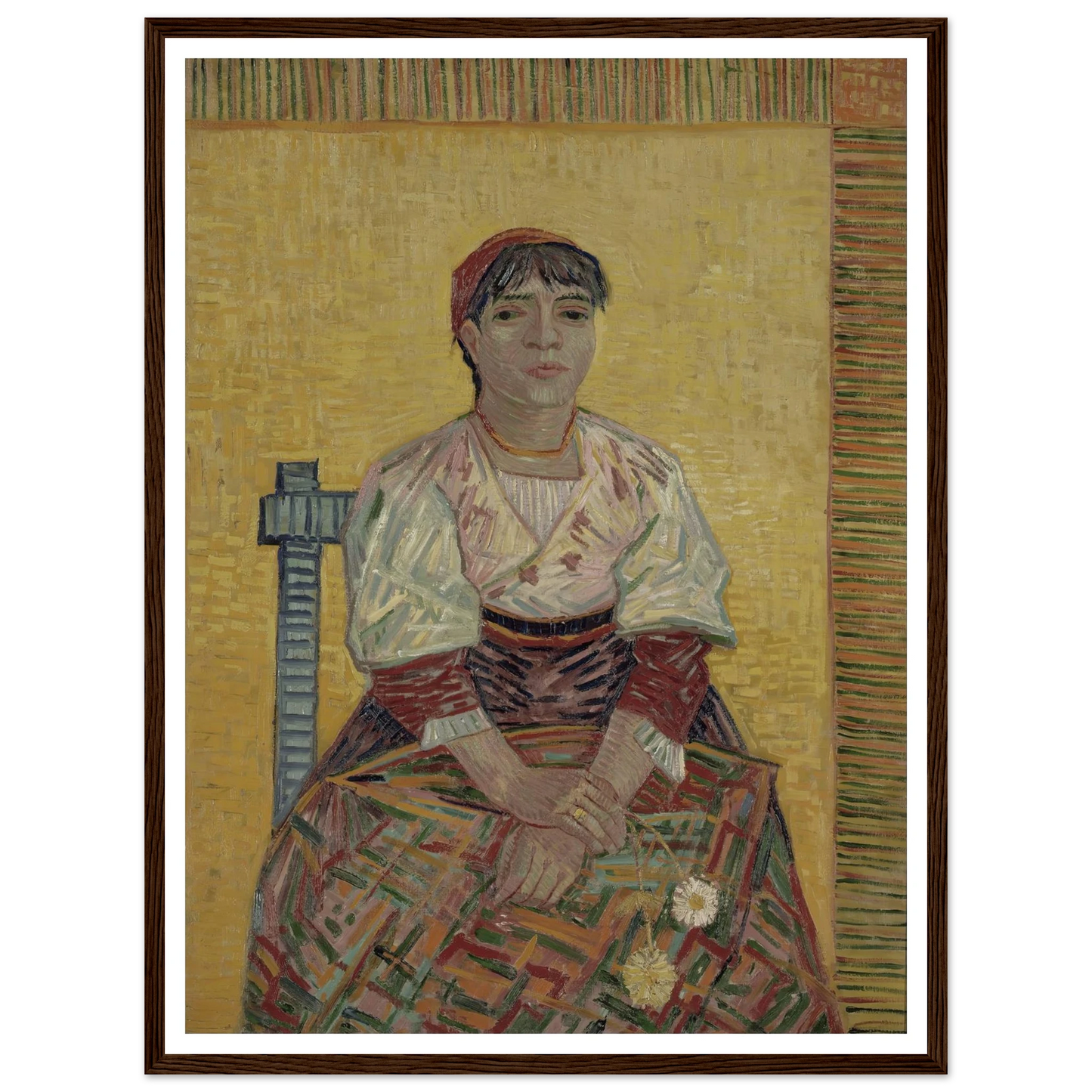 The Italian Woman (1887) Art Print | Vincent van Gogh-Quipham Collections