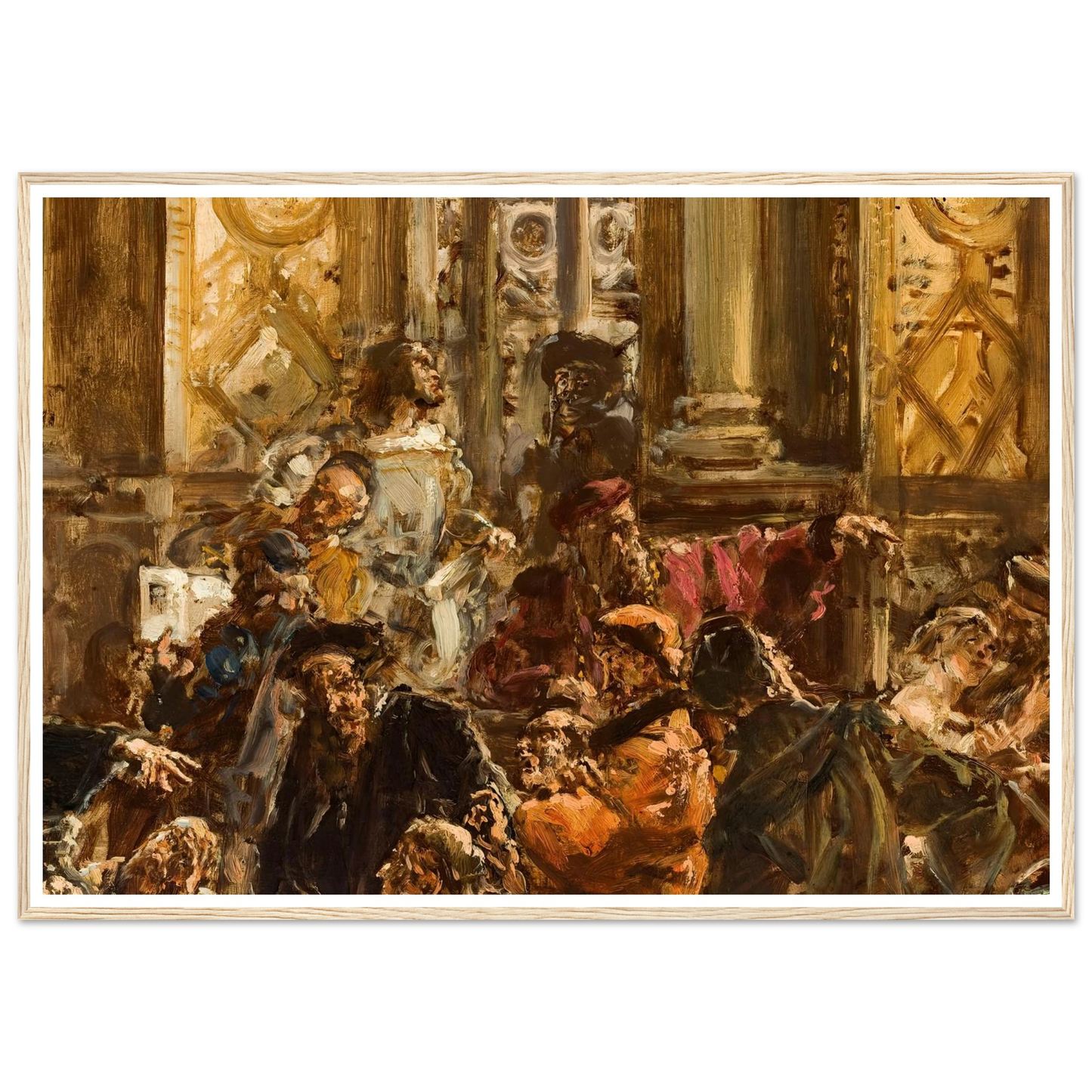 The Golden Age in Literature in the 16th c., from the series “History of Civilization in Poland” (1888) Art Print | Jan Matejko-Quipham Collections