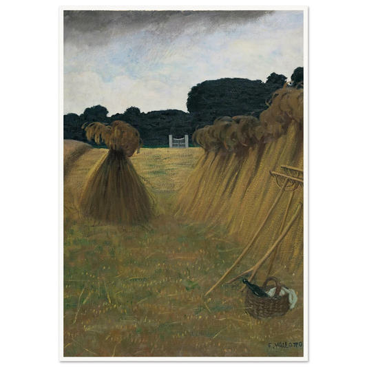 The Sheaves (1914) Art Print | Felix Vallotton-Quipham Collections