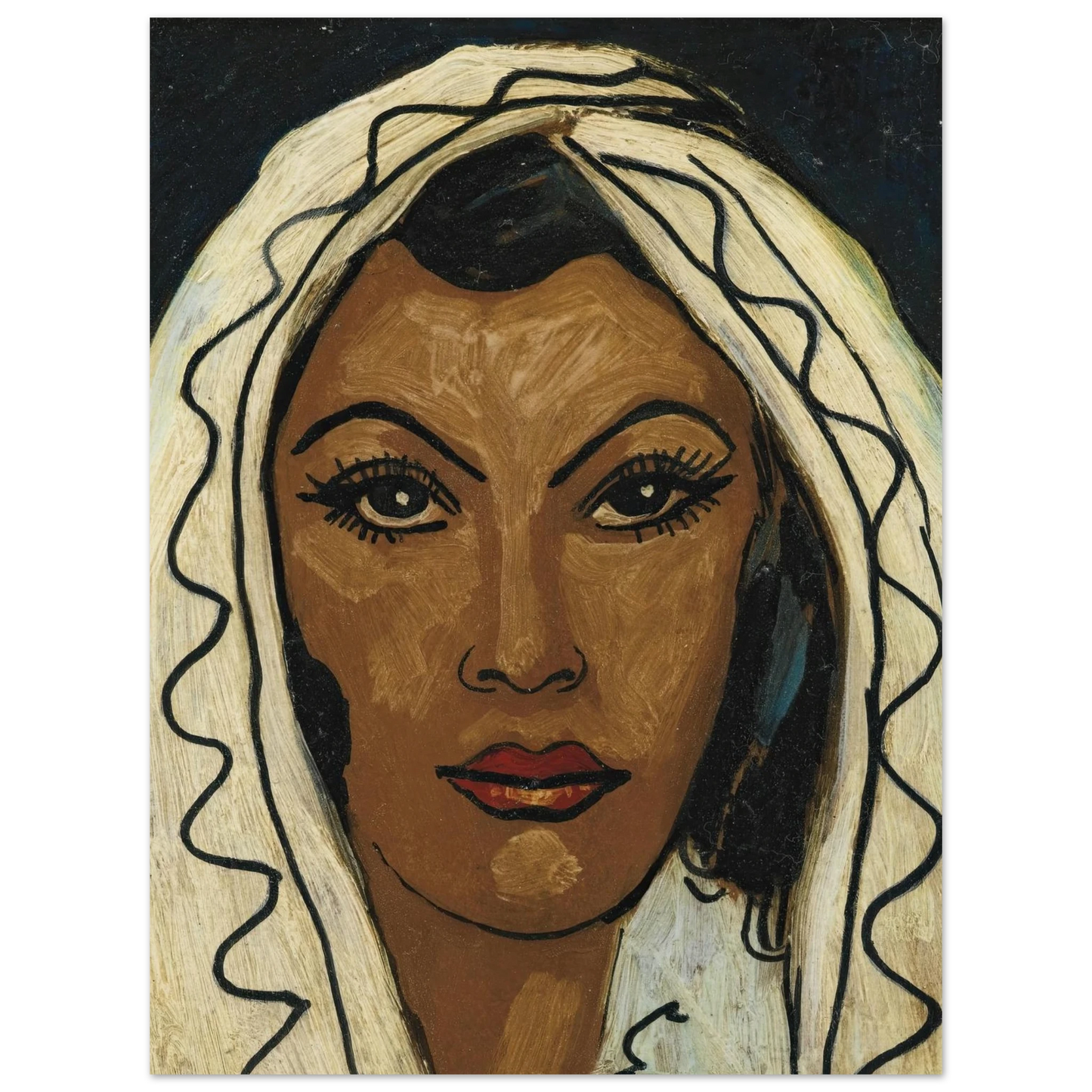 Sans titre (Visage de femme) Art Print | Francis Picabia-Quipham Collections
