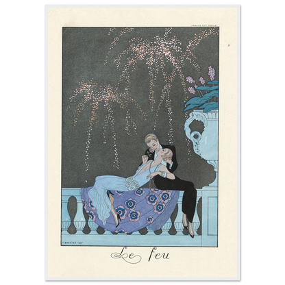 Le Feu (Fire) (1922–1926) Art Print | George Barbier-Quipham Collections