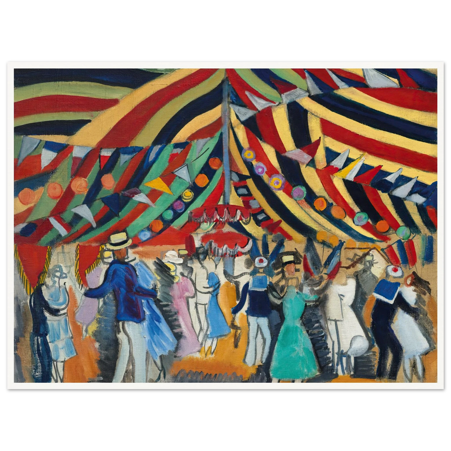 Le Bal (1920) Art Print | Raoul Dufy-Quipham Collections