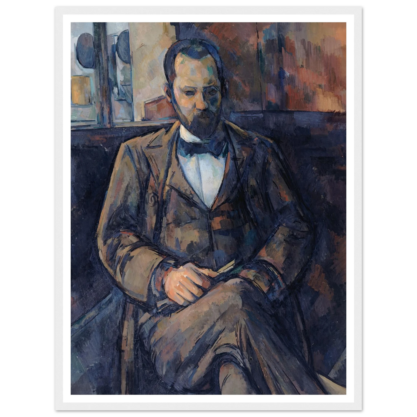 Portrait d’Ambroise Vollard (1899) Art Print | Paul Cezanne-Quipham Collections