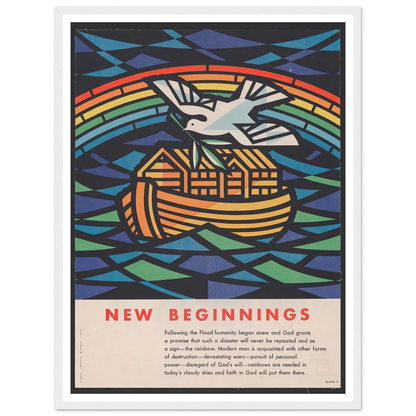 New beginnings (1955) Art Print | Joseph Binder-Quipham Collections