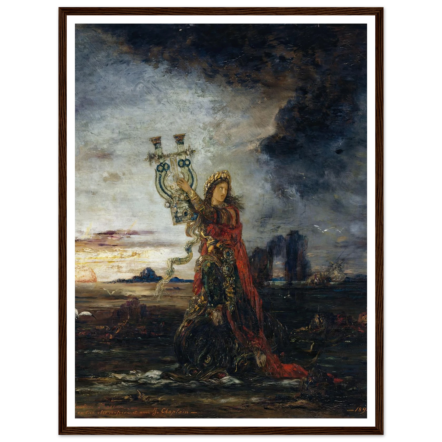 Arion (1891) Art Print | Gustave Moreau-Quipham Collections